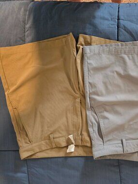 Fabletics Men's The Don Short 8" Zip Golf Shorts Bundle